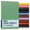 Harbor Desk Weekly Planner 2026 - Calendar Planner and Notebook, Durable Faux Leather, 192 Pages, Softcover & Book Bound - 8 x 5.5 "